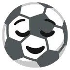 Fußball + erleichtertes Gesicht
