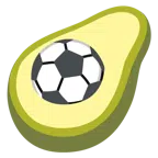 Fußball + Avocado
