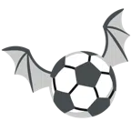 Fußball + Fledermaus