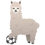 Fußball + Lama