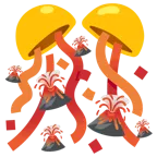 Konfettiball + Vulkan