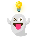 fantasma + lampadina