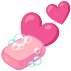 due cuori + sapone