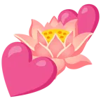 due cuori + loto