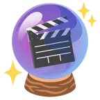 crystal ball + clapper board