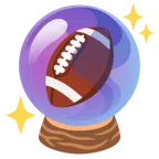 crystal ball + american football