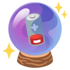 crystal ball + low battery