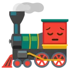 faccina pensierosa + locomotiva