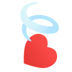 cuori + foglia al vento