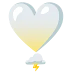 punto esclamativo a cuore + fulmini