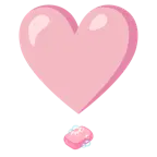 punto esclamativo a cuore + sapone