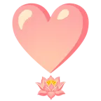 punto esclamativo a cuore + loto