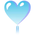 punto esclamativo a cuore + cometa