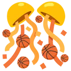 Konfettiball + Basketball