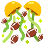 Konfettiball + Football