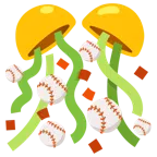 Konfettiball + Baseball