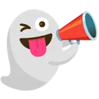 fantasma + megafono