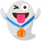 fantasma + medaglia di bronzo