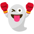 fantasma + guantone da pugilato