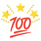 100 punti + stella che brilla