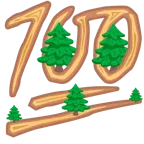 100 punti + albero sempreverde