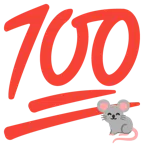 100 punti + muso di topo
