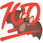100 punti + pipistrello