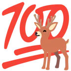 100 punti + cervo