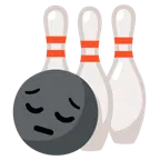 faccina pensierosa + bowling