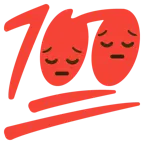 faccina pensierosa + 100 punti