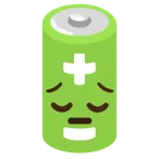 faccina pensierosa + batteria