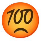 faccina accigliata + 100 punti