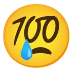 faccina che piange + 100 punti