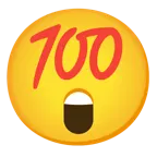 faccina stupita + 100 punti