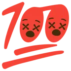 faccina frastornata + 100 punti