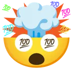 testa che esplode + 100 punti