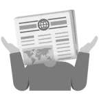 persona che scrolla le spalle + quotidiano