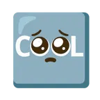 faccina supplichevole + pulsante COOL
