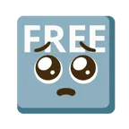 faccina supplichevole + pulsante FREE