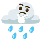 เมฆฝน + หน้าครุ่นคิด