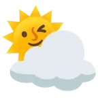 faccina sole + nuvola
