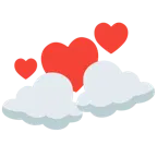 cuori che girano + nuvola