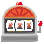 Spielautomat + Vulkan