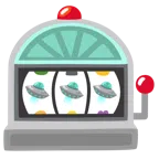 Spielautomat + fliegende Untertasse