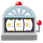 Spielautomat + Sonne hinter Wolke
