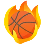 Basketball + Feuer