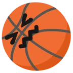 Basketball + verwirrtes Gesicht