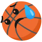 Basketball + trauriges aber erleichtertes Gesicht