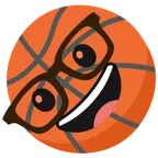 Basketball + Strebergesicht