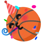 Basketball + Partygesicht